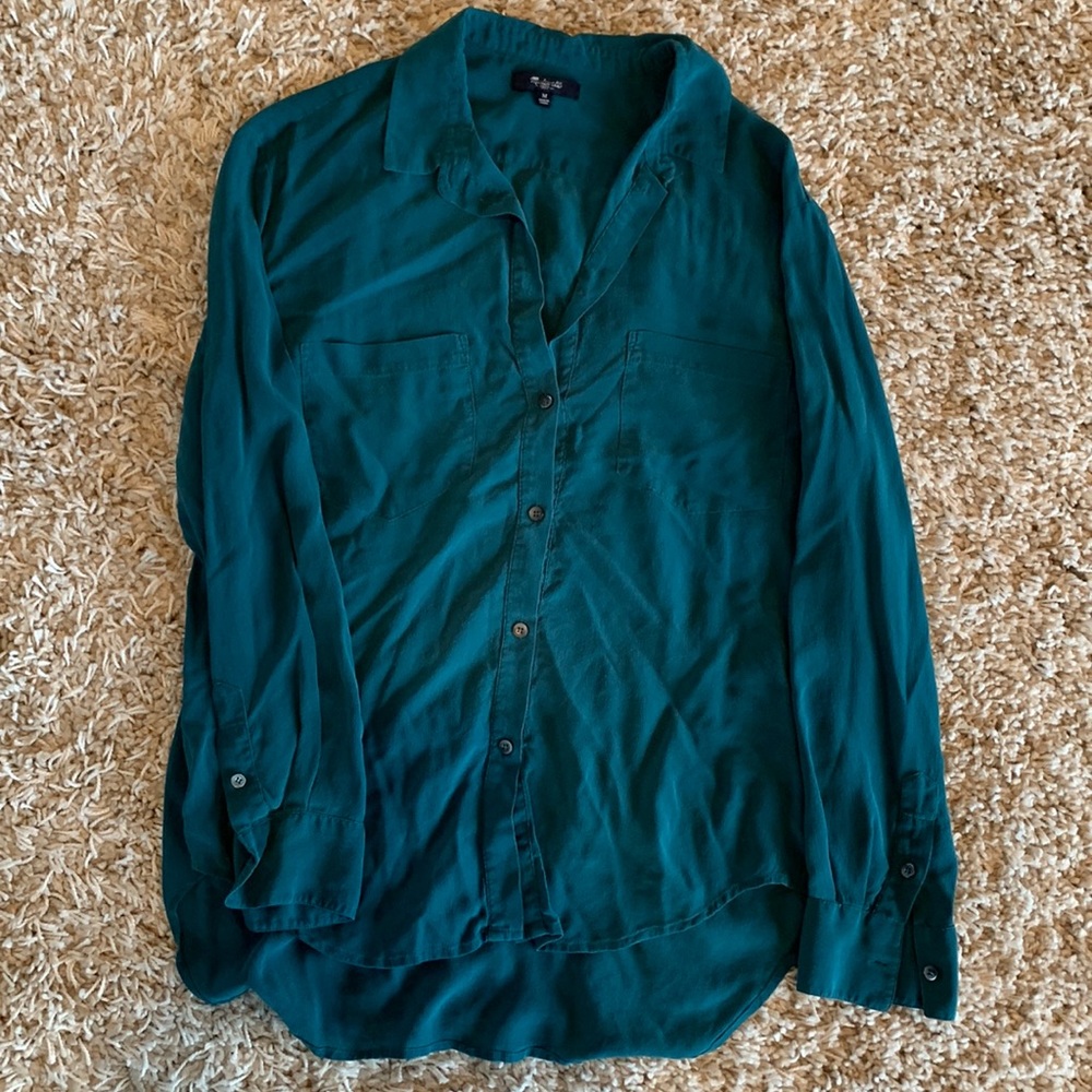Madewell Semi Sheer Button Down